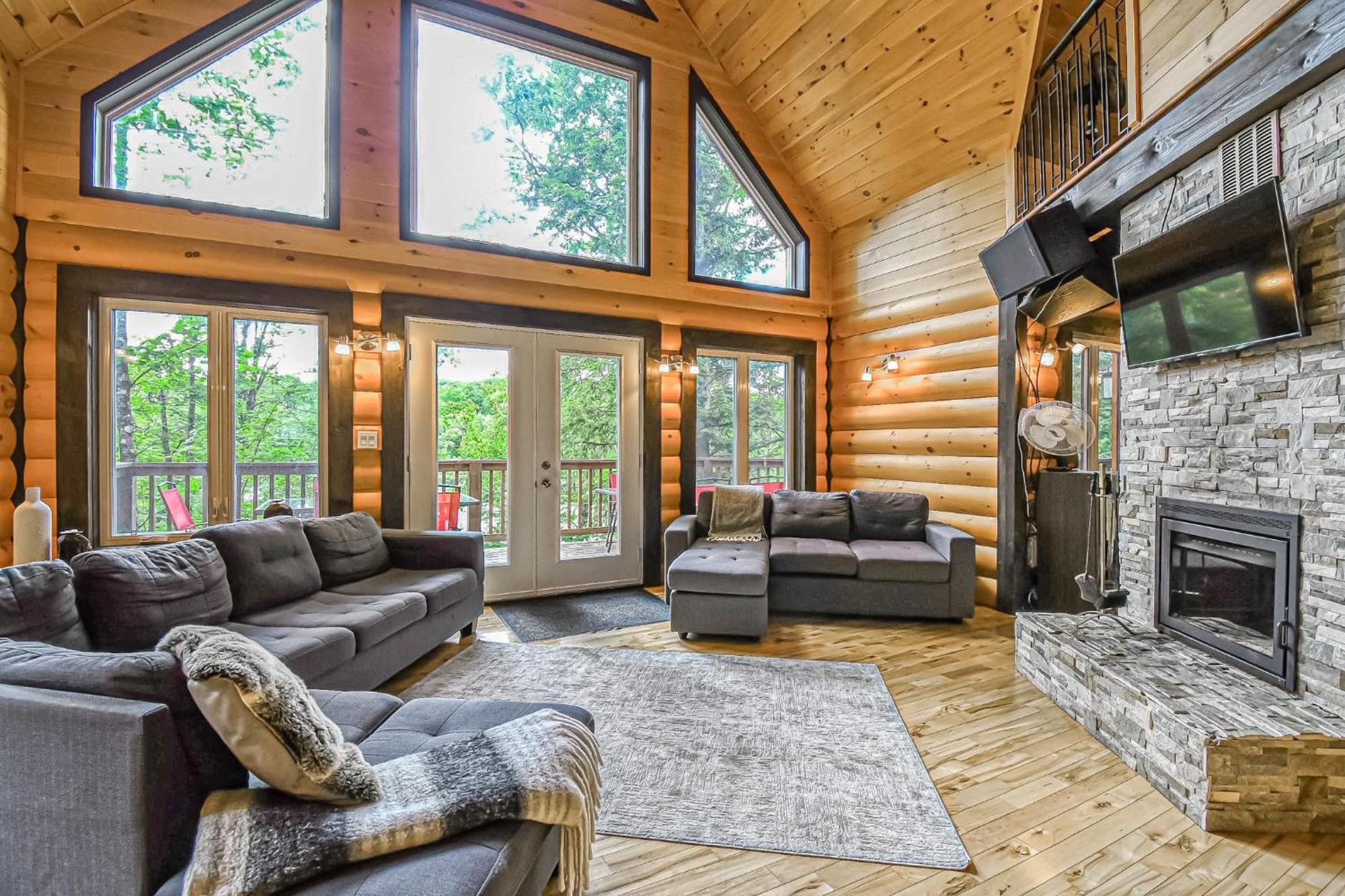 Brown Bear Lodge Brownsburg Luaran gambar